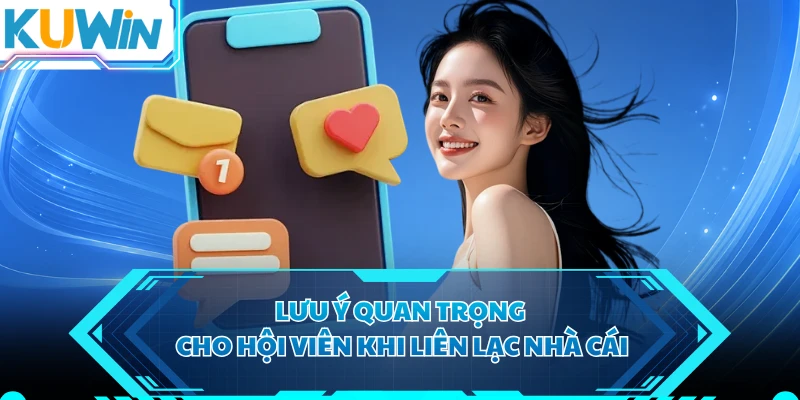 Lưu ý quan trọng cho hội viên khi liên lạc nhà cái